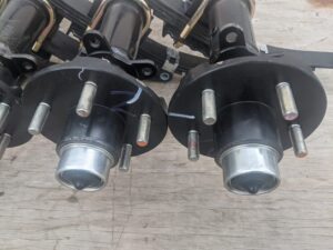 2800# GVRW 5 LUG TRAILER AXLE