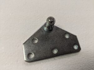 GAS STRUT - FLAT MOUNTING HARDWARE